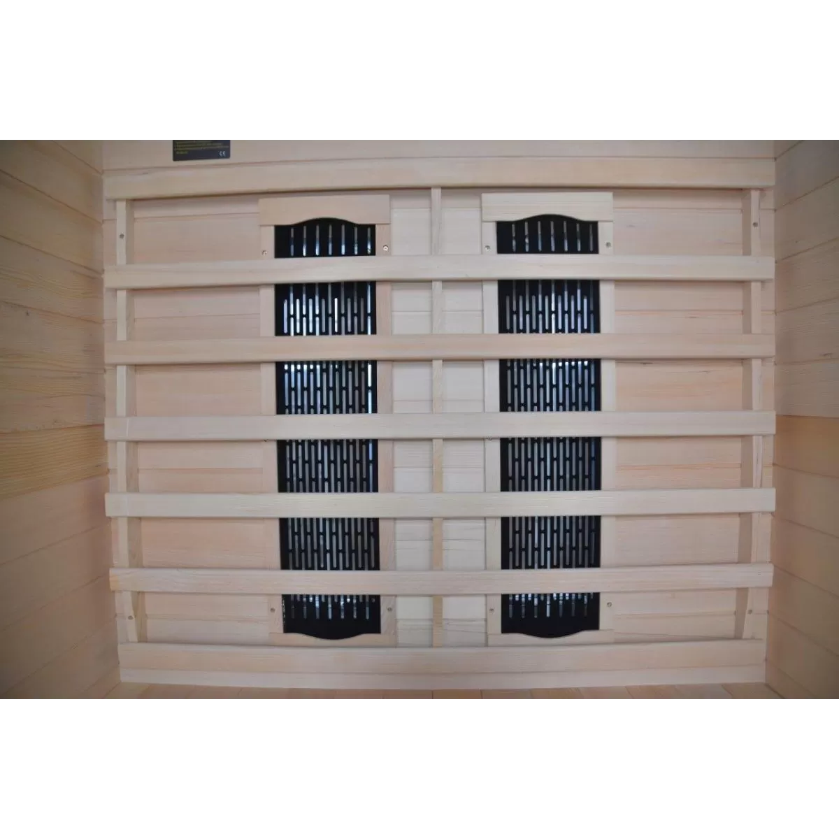 Sauna Infrarouge pour 2 personnes en Bois de Pruche 120x100