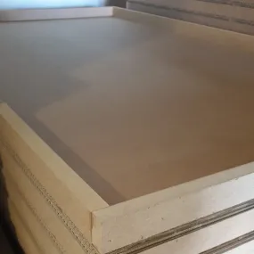 Receveur de douche en résine finition beige ardoise avec grille en acier inoxydable NATURE