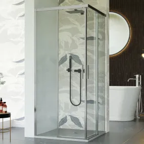 Cabine de douche 2 faces 6mm H195 anticalcaire