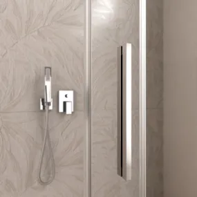 Porte de douche coulissante transparente 6mm H195 Genesis