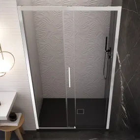Porte de douche coulissante transparente 6mm H195 Genesis