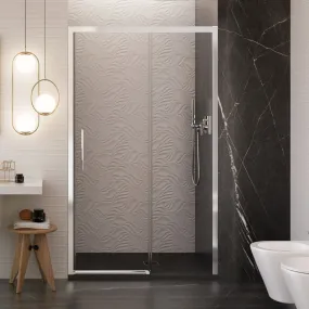 Porte de douche coulissante transparente 6mm H195 Genesis