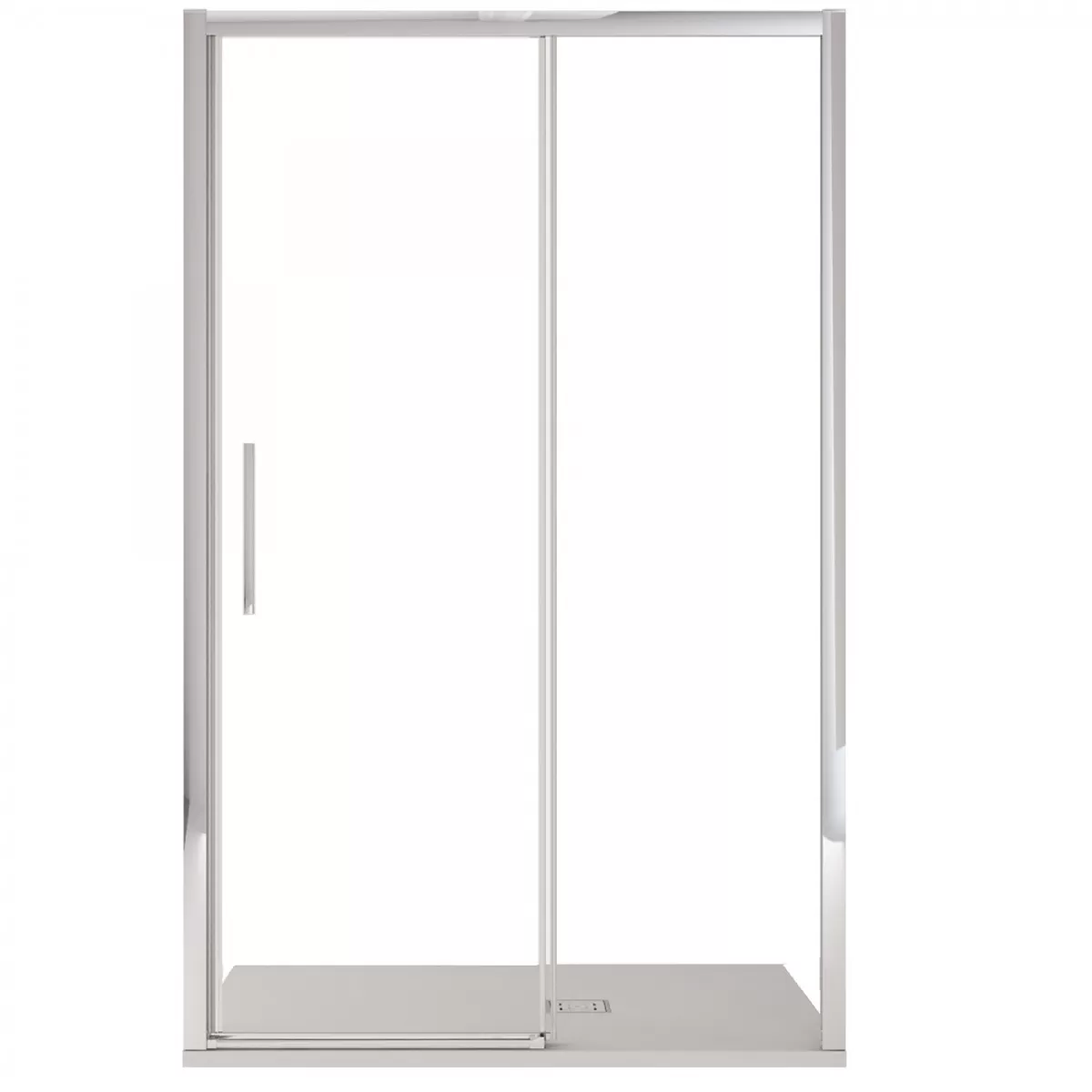 Porte de douche coulissante transparente 6mm H195 Genesis