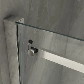 Design transparente Duschschiebetür 8mm H195 Bernstein