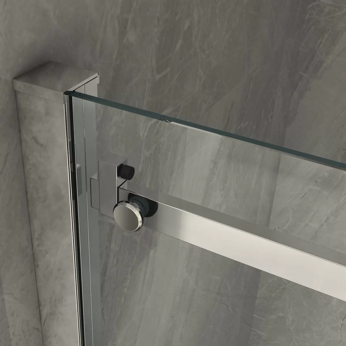 Porta Doccia scorrevole trasparente design 8mm H195 Ambra