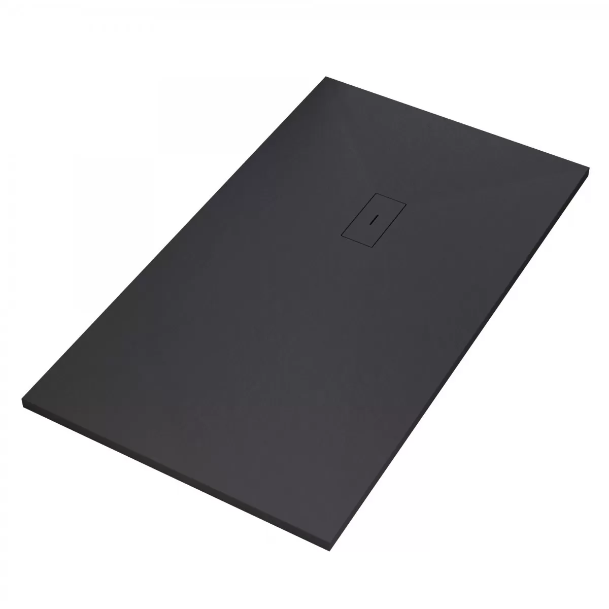 Duschwanne Mineralmarmo Steinoptik Nero DUBAI