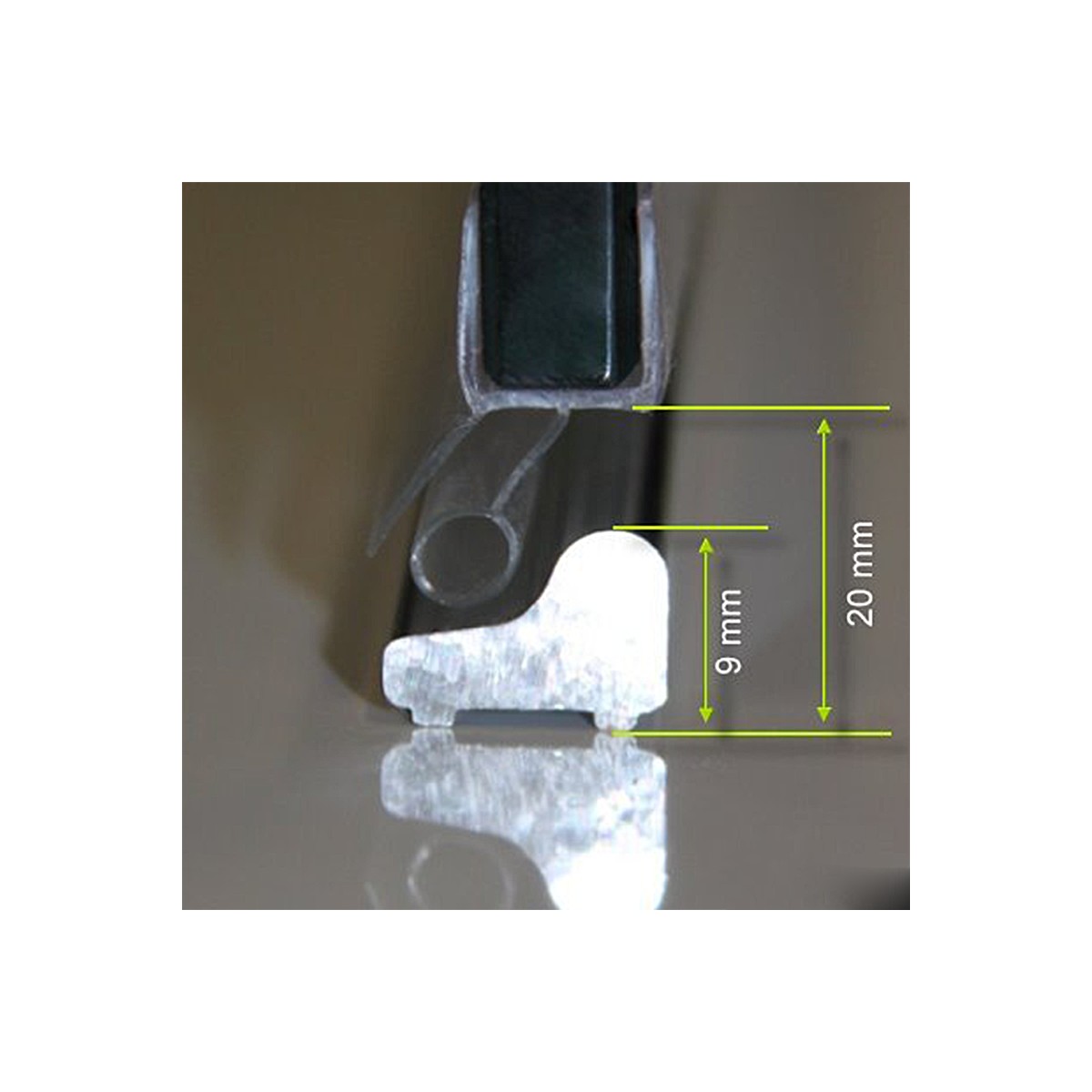 Porta Doccia battente + lato fisso per ottenere grandi dimensioni cristallo trasparente 8mm modello Amanda