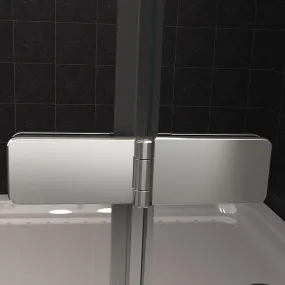 Cabine de douche à double porte battante avec verre 8mm | GLAM
