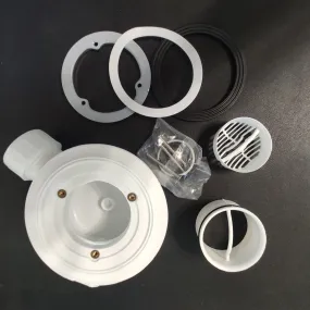 Siphon et bonde de vidange pour receveurs de douche