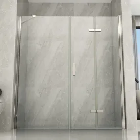 Cabine de Douche Étagère Transparente 2 côtés 8mm H195 Flex
