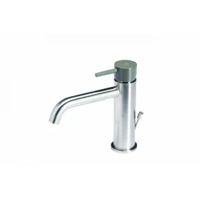 Rubinetto Miscelatore per lavabo con scarico e maniglia colore Roccia di Tubico
