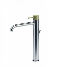 Mitigeur Lavabo Noir Mat Haut avec vidage Clic Clak y compris Jo by Paffoni