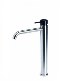 Mitigeur Lavabo Noir Mat Haut avec vidage Clic Clak y compris Jo by Paffoni