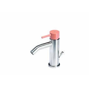 Miscelatore per Bidet con scarico e maniglia colorata di Tubico