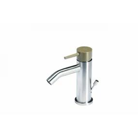 Mitigeur Lavabo Noir Mat Haut avec vidage Clic Clak y compris Jo by Paffoni