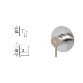 Mitigeur Lavabo Noir Mat Haut avec vidage Clic Clak y compris Jo by Paffoni