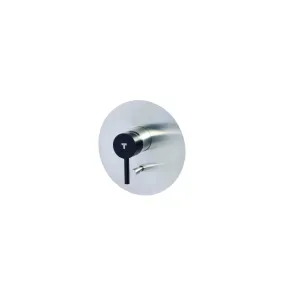 Mitigeur Lavabo Noir Mat Haut avec vidage Clic Clak y compris Jo by Paffoni