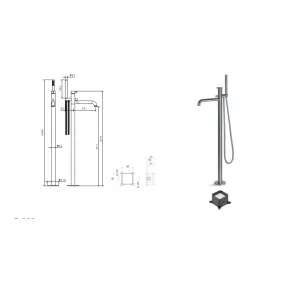 Miscelatore in acciaio inox...