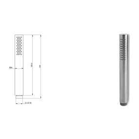 Doccetta monogetto in acciaio inox di Tubico Nilo - Scheda Tecnica