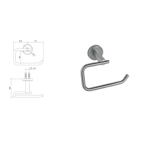 Porta rotolo a muro...