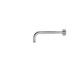 Braccio soffione a parete tondo in acciaio inox da 300 mm di Tubico Nilo