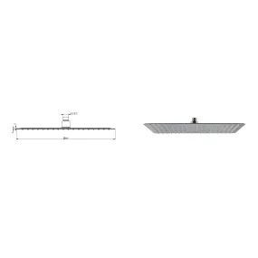 Soffione ultraslim doccia...