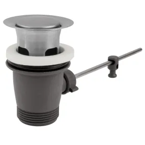 Mitigeur Lavabo Noir Mat Haut avec vidage Clic Clak y compris Jo by Paffoni