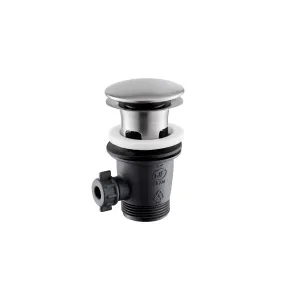 Piletta da 1”1/4 con scarico a pulsante in acciaio inox di Tubico Nilo