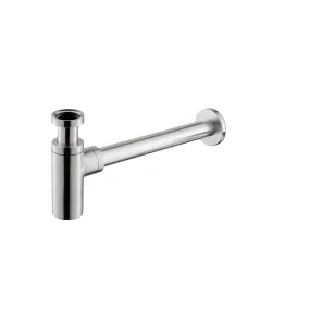 Sifone a vista per lavabo in acciaio inox di Tubico Nilo