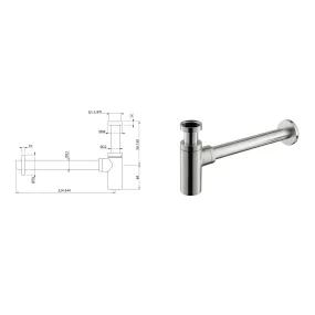 Mitigeur Lavabo Noir Mat Haut avec vidage Clic Clak y compris Jo by Paffoni