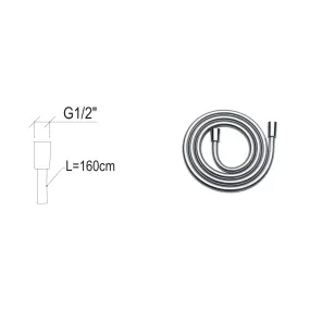 Flessibile per doccia lungo...