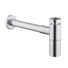 Sifone minimale tondo G1"1/4 modello lusso in acciaio inox 316L di Tubico Tevere