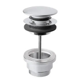Scarico lavabo "Click-Clack" G1"1/4" modello universale in acciaio inox 316L di Tubico Tevere