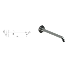 Mitigeur Lavabo Noir Mat Haut avec vidage Clic Clak y compris Jo by Paffoni