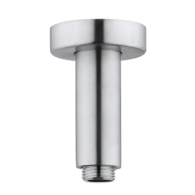 Braccio doccia a soffitto lungo 10 cm in acciaio inox 316L di Tubico Tevere