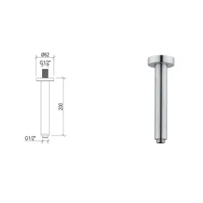 Braccio doccia a soffitto...