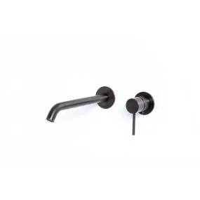 Mitigeur Lavabo Noir Mat Haut avec vidage Clic Clak y compris Jo by Paffoni