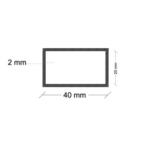 Universelles H200 2x4 oder 4x4 Box-Ausgleichsrohr