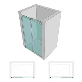 Porta Doccia Scorrevole...