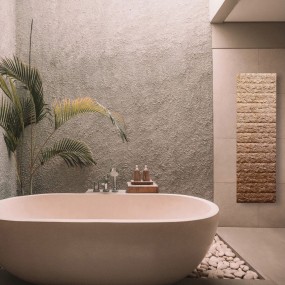 Hängende Toilette aus weißer Keramik CUP Goccioline