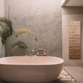 Hängendes Cup-Bidet aus weißer Keramik von Goccioline