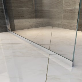 Moderne transparente begehbare Duschwand 8mm H200 SKY