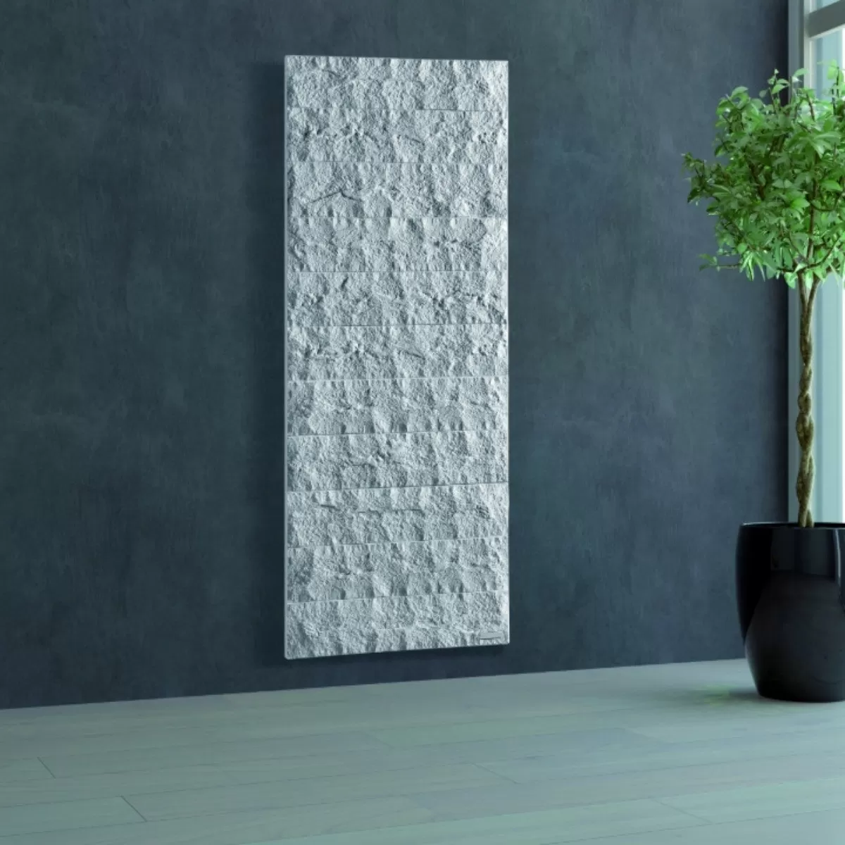 Hängendes Cup-Bidet aus weißer Keramik von Goccioline