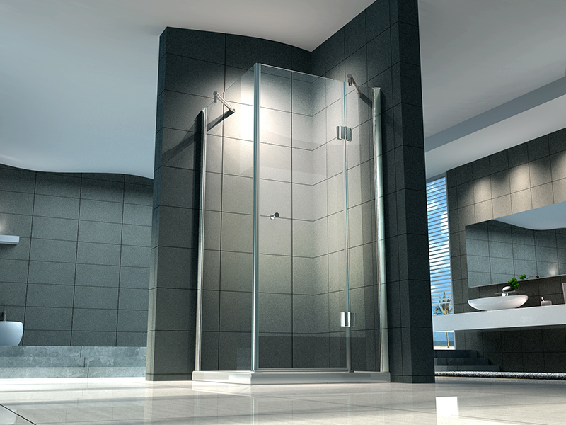 Box Doccia in cristallo temprato trasparente