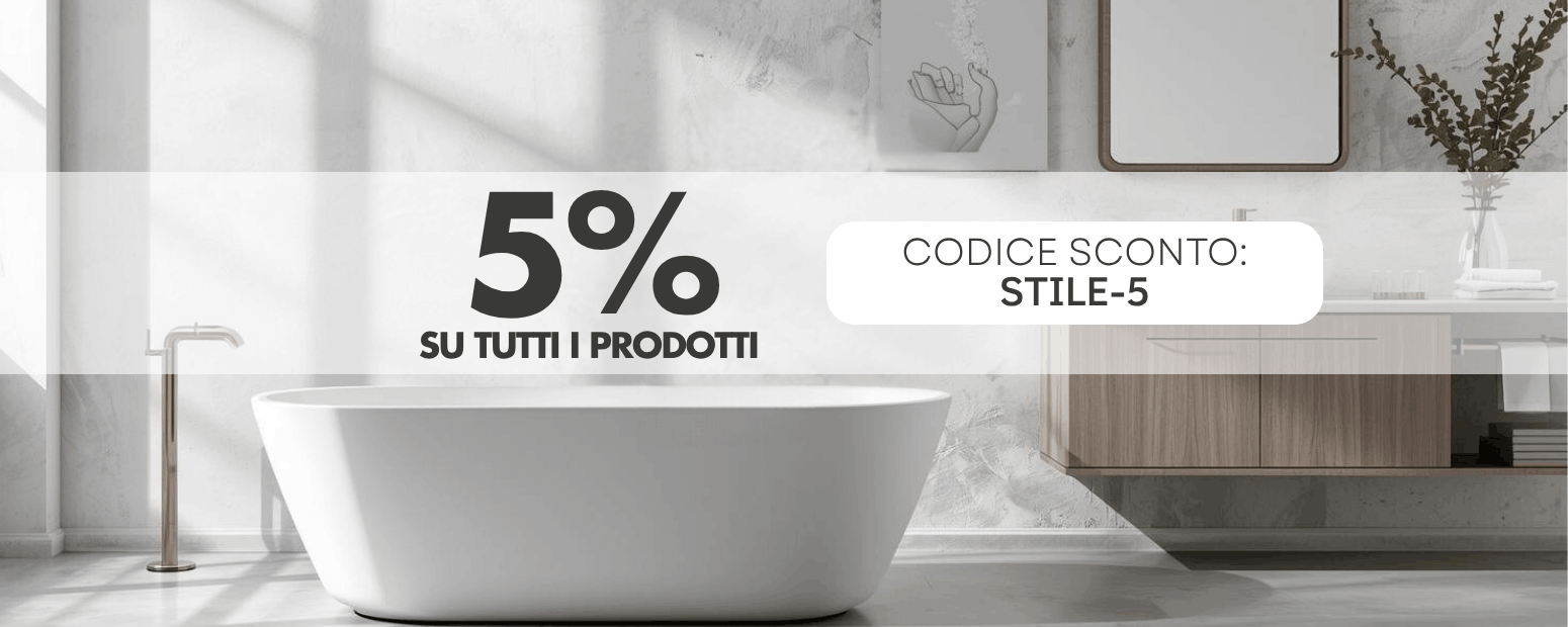 Buono sconto per prodotti bagno
