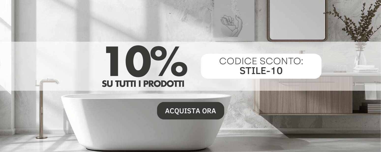 Buono sconto per prodotti bagno